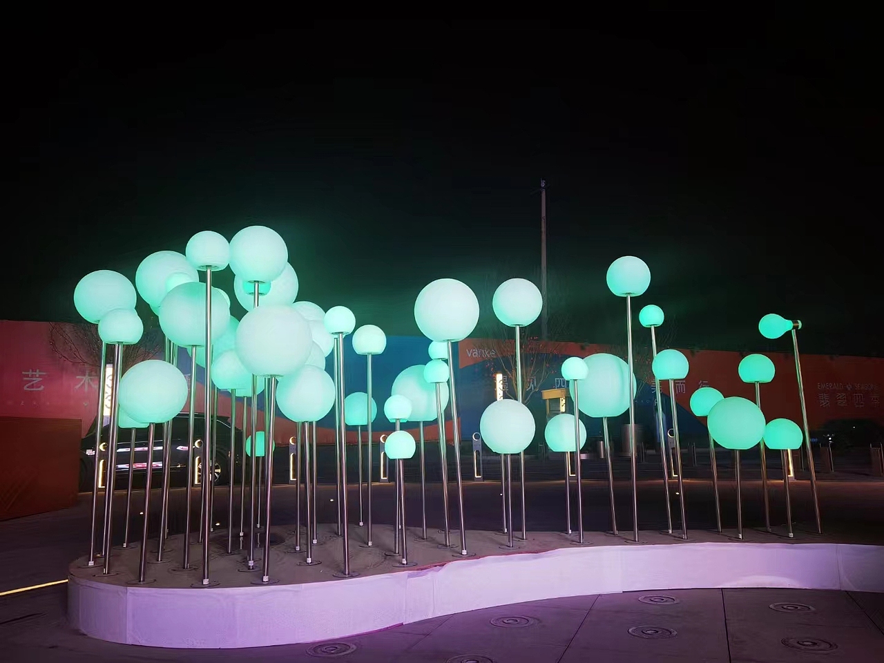 灯光互动产品 呼吸之光 呼吸森林 镜花宫厂家出租