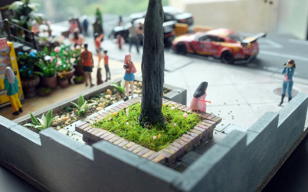 最近制作完成的一个微缩小景，1/64比例。（图ZMzAzNTYxMDYw） - 其他手工艺 - 站酷设计师玩手工的饼哥原创素材 - 站酷ZCOOL