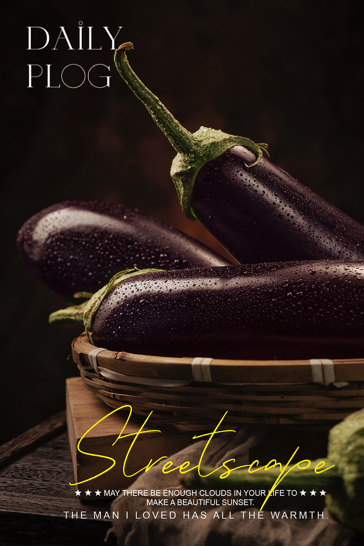 没想到这个茄子打光这么难,用了4个常亮灯