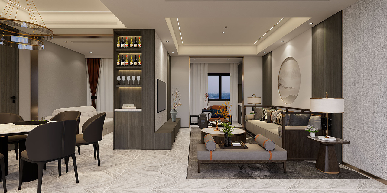 新中式家居小户型