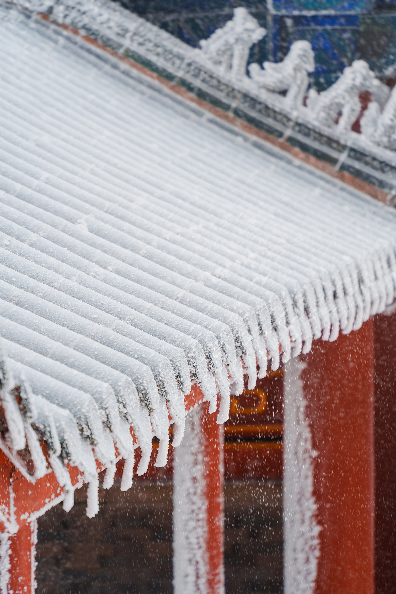 天门山寺 白里透红