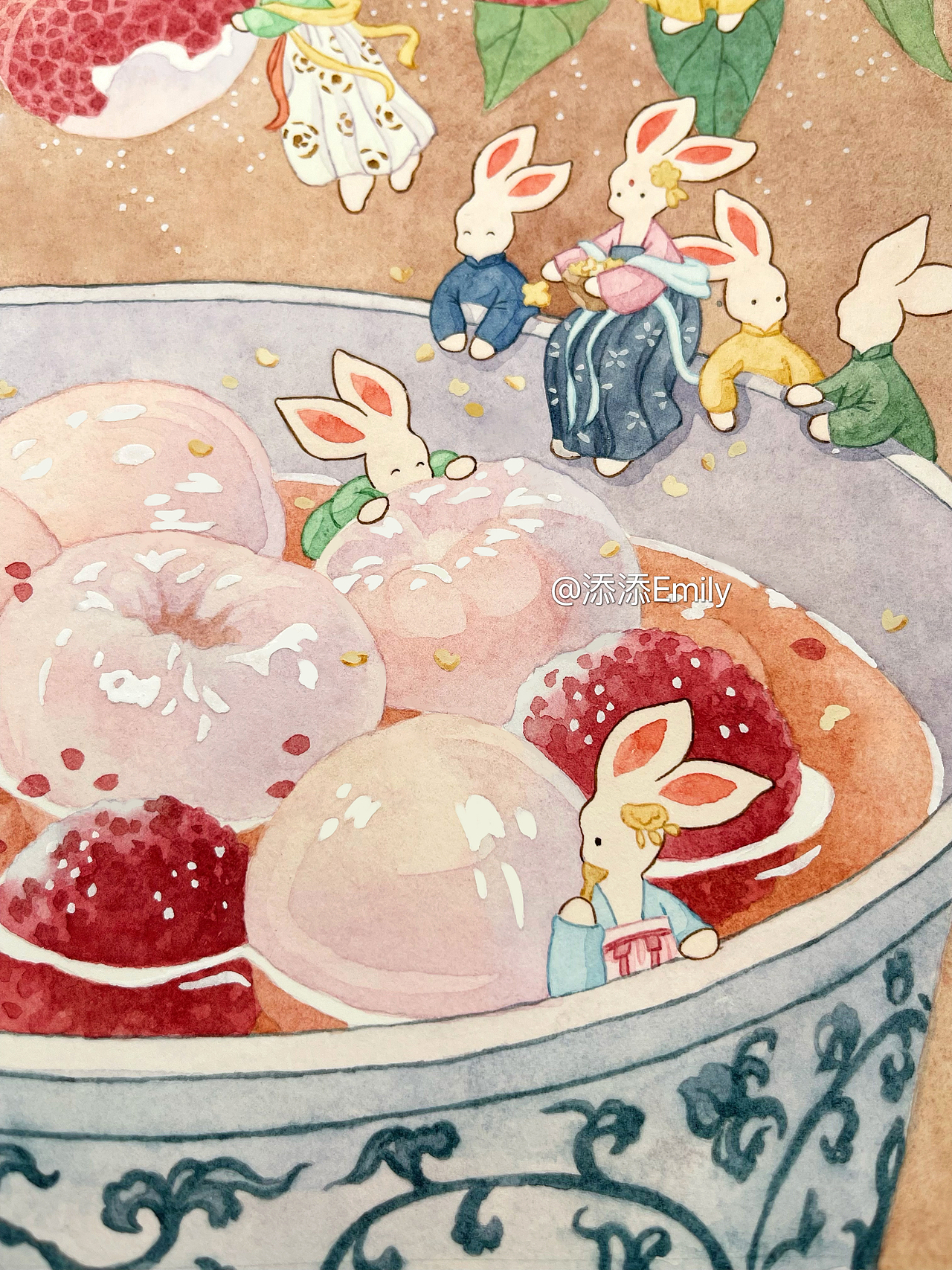 荔枝碗(兔崽崽系列)