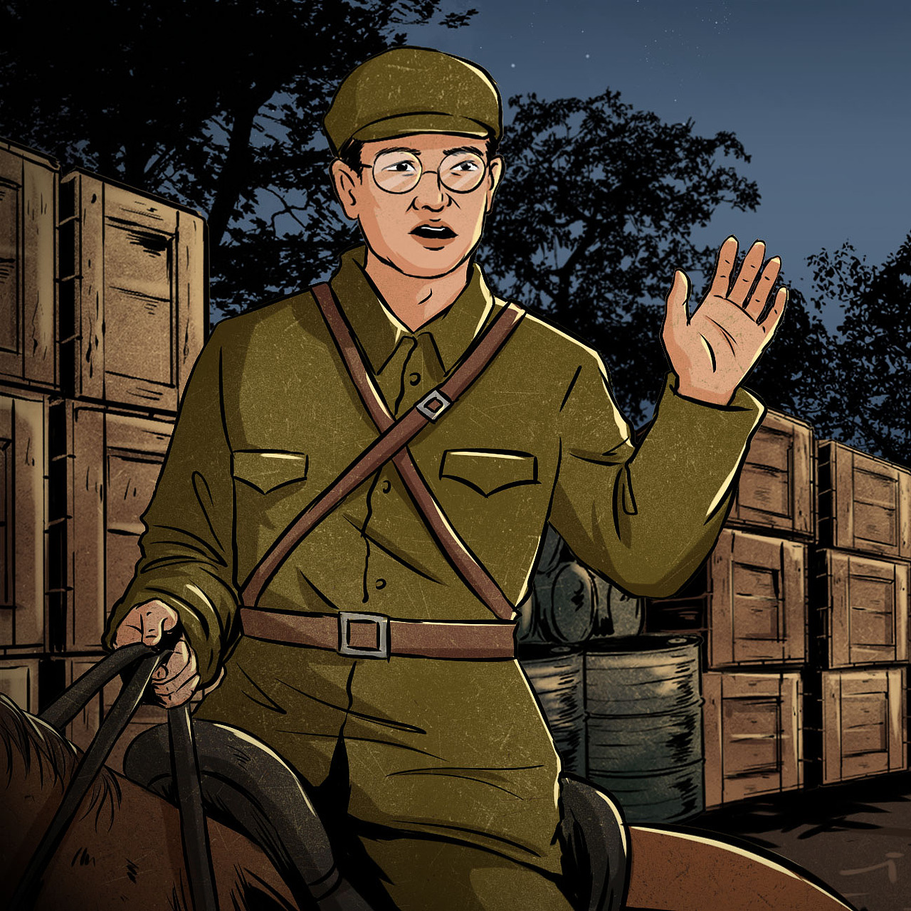 动画《点亮南京》24集-深夜列车（图ZMzM1MzkzMTE2） - 动画片 - 站酷设计师秋半水原创素材 - 站酷ZCOOL