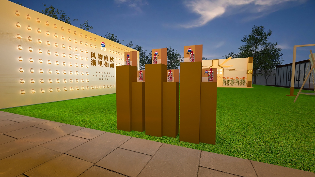 浙江茅臺2022立秋晚宴（圖ZMzQ0ODc1OTYw） - 舞臺美術 - 站酷設計師撒哈拉的一粒沙原創(chuàng)素材 - 站酷ZCOOL