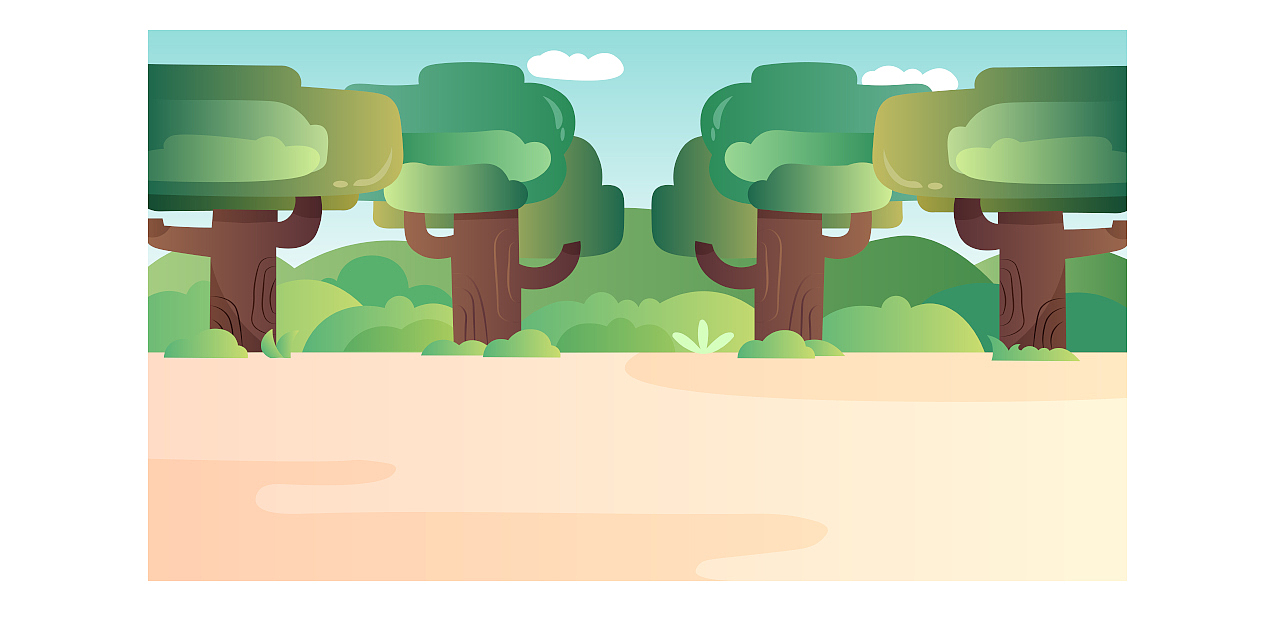 儿童书法动画_场景设定