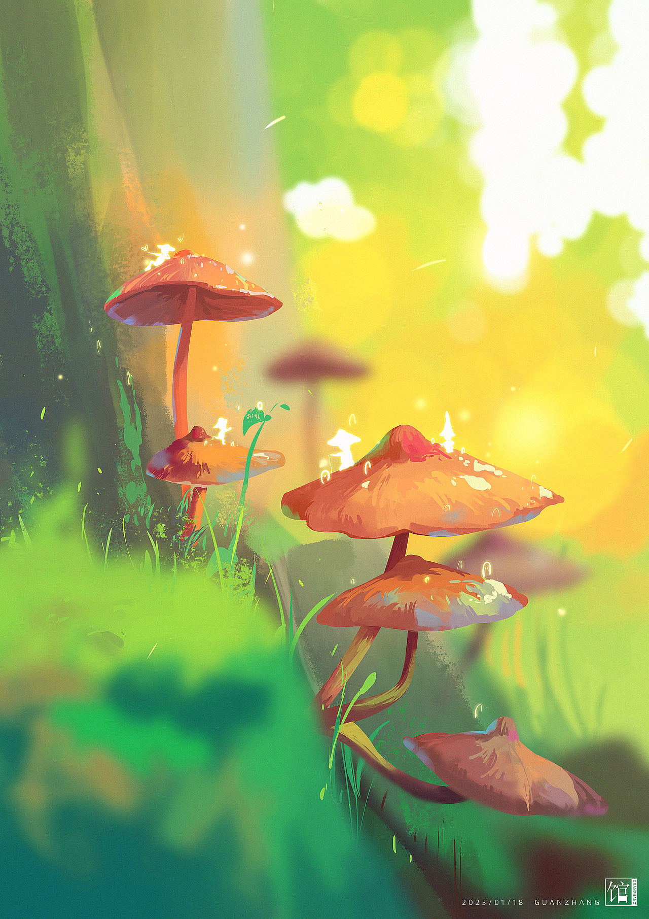 寒假15天速涂总结（图ZMzMwNDYwNDIw） - 创作习作 - 站酷设计师大橙子插画馆原创素材 - 站酷ZCOOL