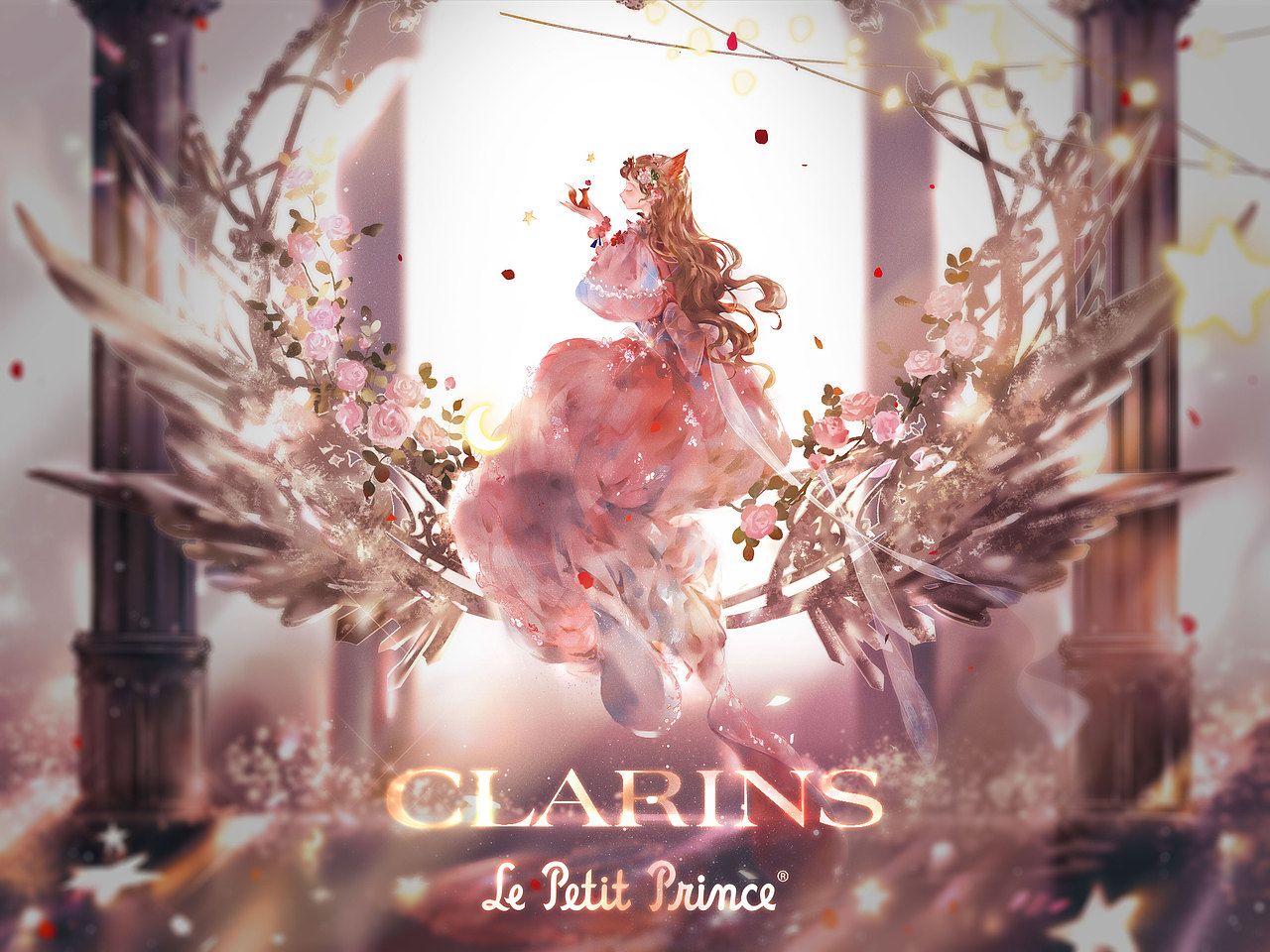 邂逅#粉嫩多巴胺少女#《狐狸玫瑰天使》