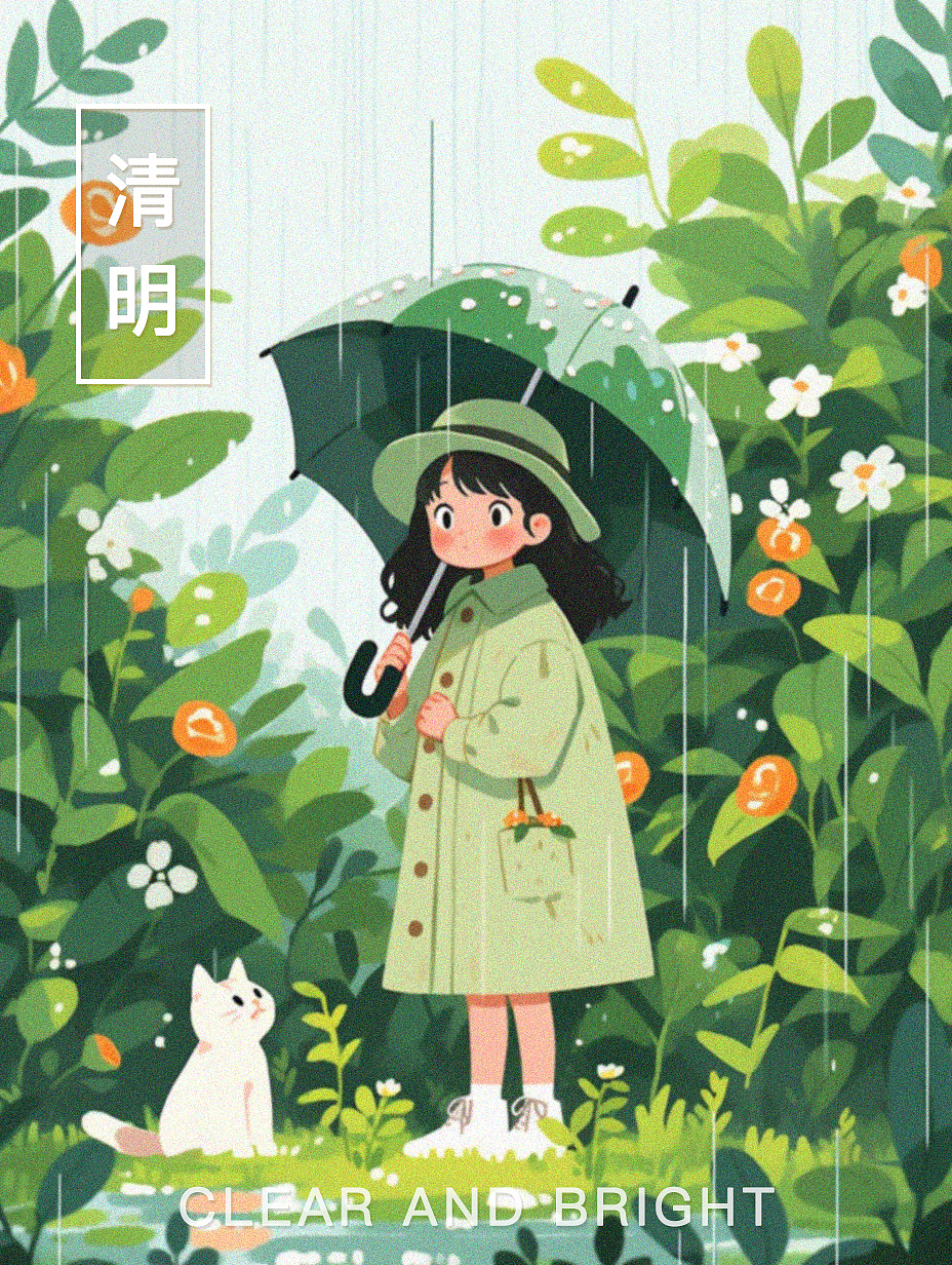 节气海报（图ZMzU0NTcwMjY4） - 商业插画 - 站酷设计师画画的娜娜栗原创素材 - 站酷ZCOOL