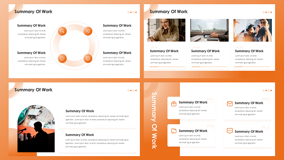 【耀你好看】极简渐变现代商务时尚通用PPT模板（图ZMzA0NjIwMjI4） - PPT/Keynote - 站酷设计师熊猫大人pandaren原创素材 - 站酷ZCOOL