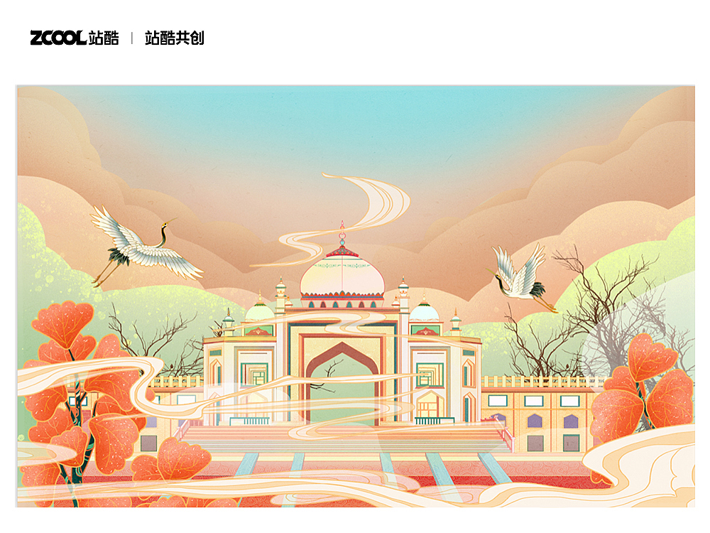 “塞上江南”银川城市旅游文化品牌形象设计（图ZMzMyNzQzOTQ0） - 海报 - 站酷设计师黎慕H原创素材 - 站酷ZCOOL