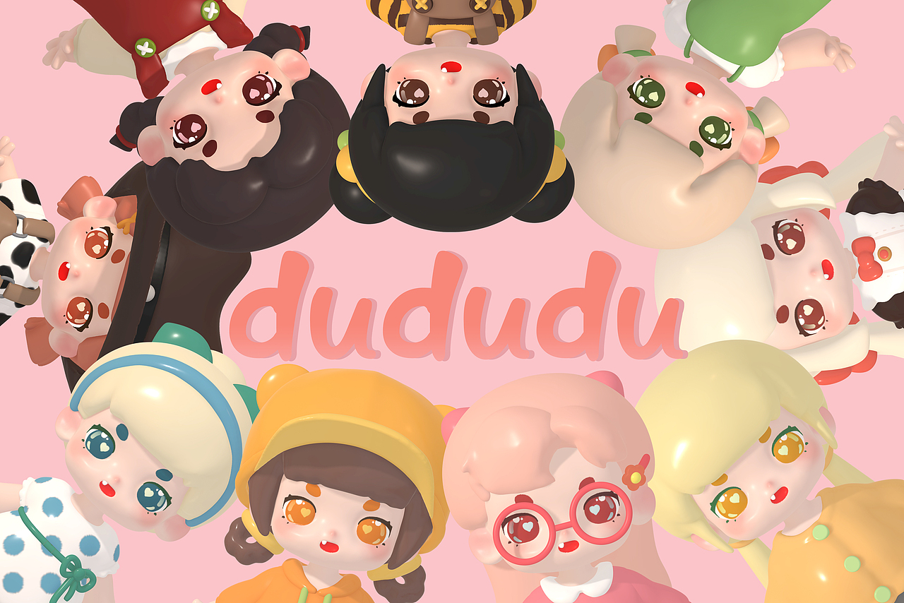 嘟嘟肚——爱吃糖的小女孩（图ZMzIyNzc3NDU2） - 玩具 - 站酷设计师油焖车厘子原创素材 - 站酷ZCOOL