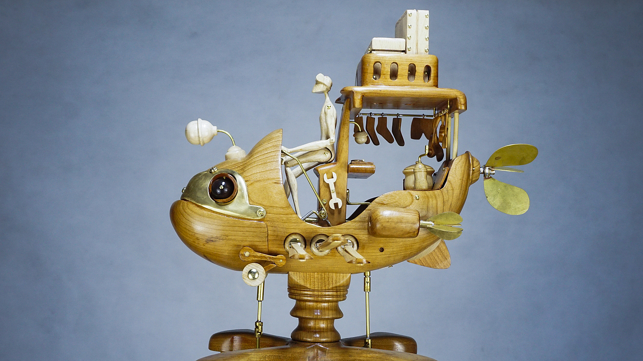 Automata机械装置艺术家-向木而生