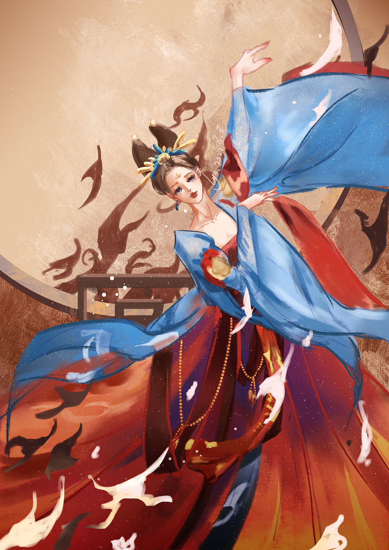 舞（图ZMzExNjA4OTI4） - 创作习作 - 站酷设计师意南风原创素材 - 站酷ZCOOL