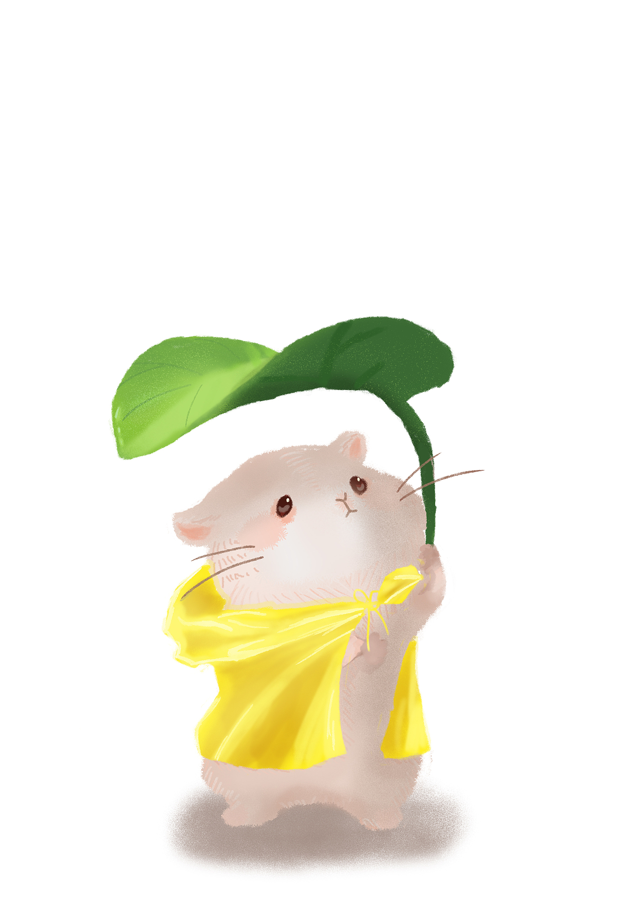 一只小仓鼠#夏日创作季#（图ZMzA4NTY2Njcy） - 商业插画 - 站酷设计师一舟星原创素材 - 站酷ZCOOL