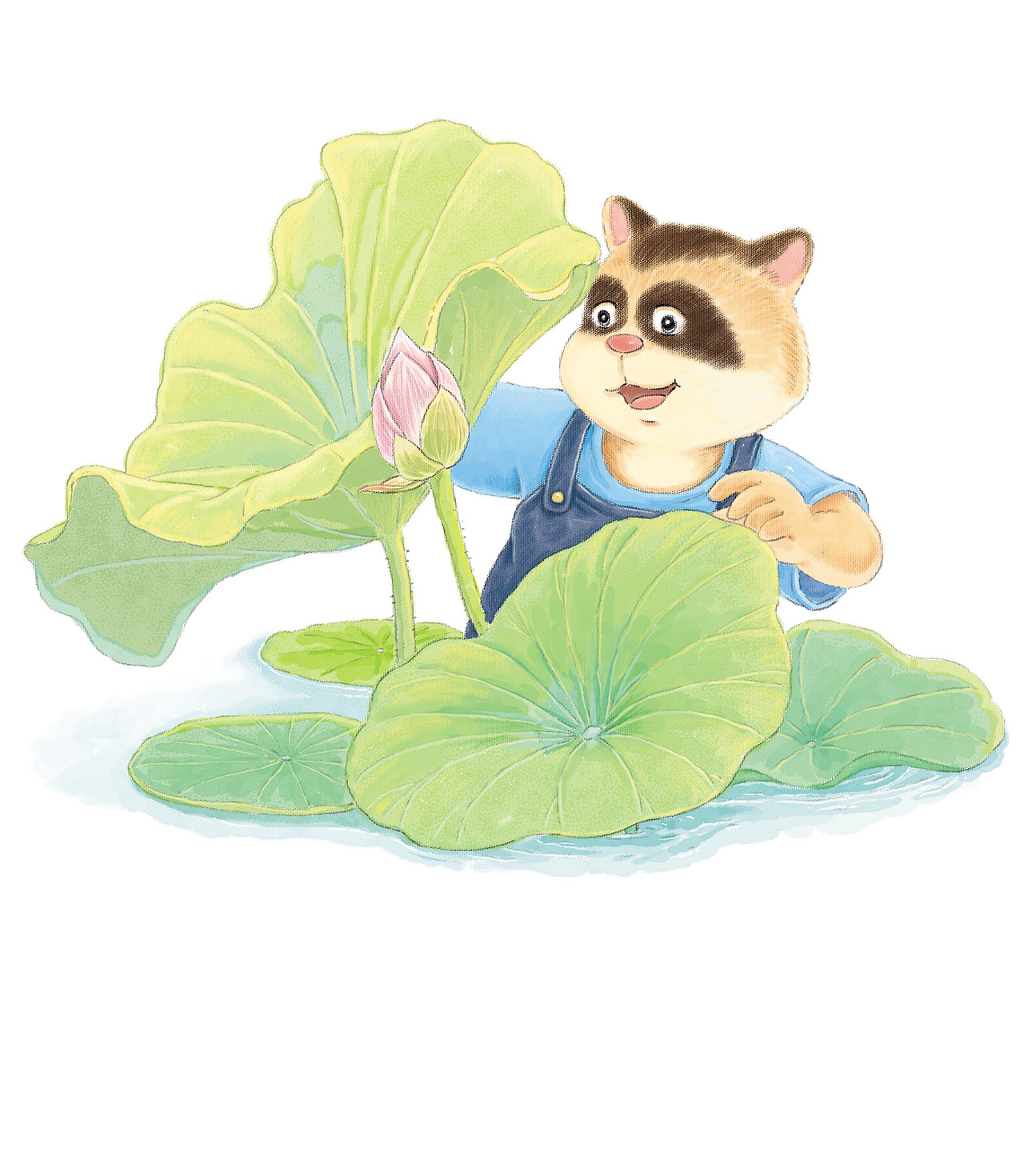 快来一起种莲藕喽！（图ZMzM5NDk0NzI0） - 儿童插画 - 站酷设计师插画师海豹原创素材 - 站酷ZCOOL