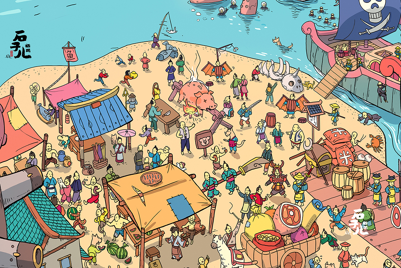 寻宝特工大场景