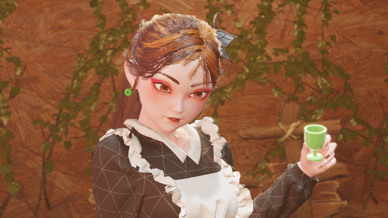 Blender || 女仆少女 在线诱惑（图ZMzU4NTc0OTEy） - 动画/影视 - 站酷设计师桃花小晚子原创素材 - 站酷ZCOOL