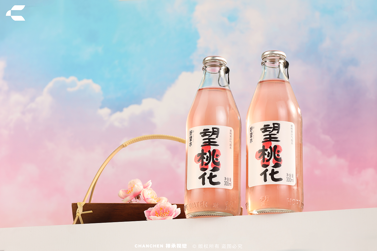 【产品拍摄】望桃花饮品拍摄（图ZMzQ4MzcwNTA4） - 产品摄影 - 站酷设计师禅承广告原创素材 - 站酷ZCOOL