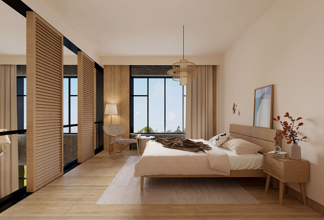 舒适向乡村2层loft