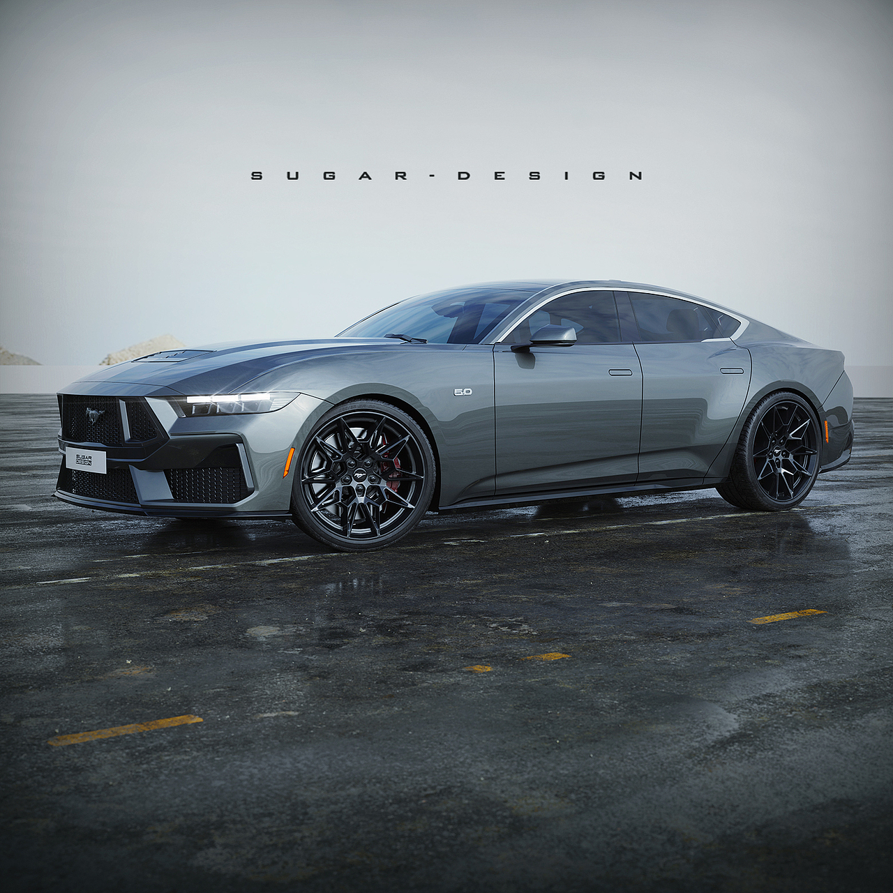 福特野马四门轿跑车新车预览!