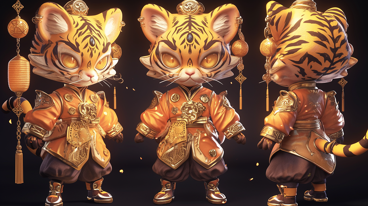 十二生肖三视图