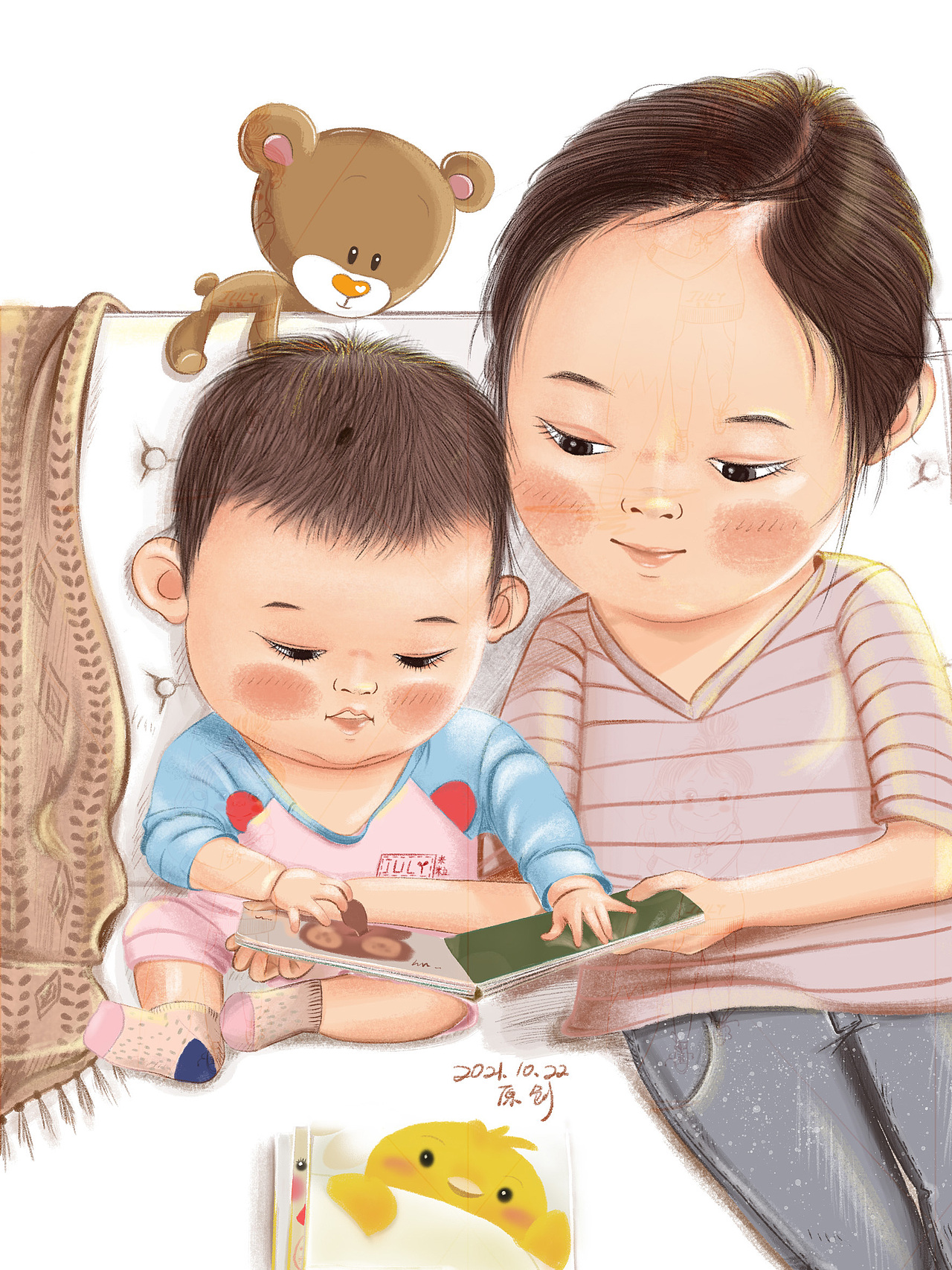 亲子阅读系列-愿宝宝一生都如此热爱阅读