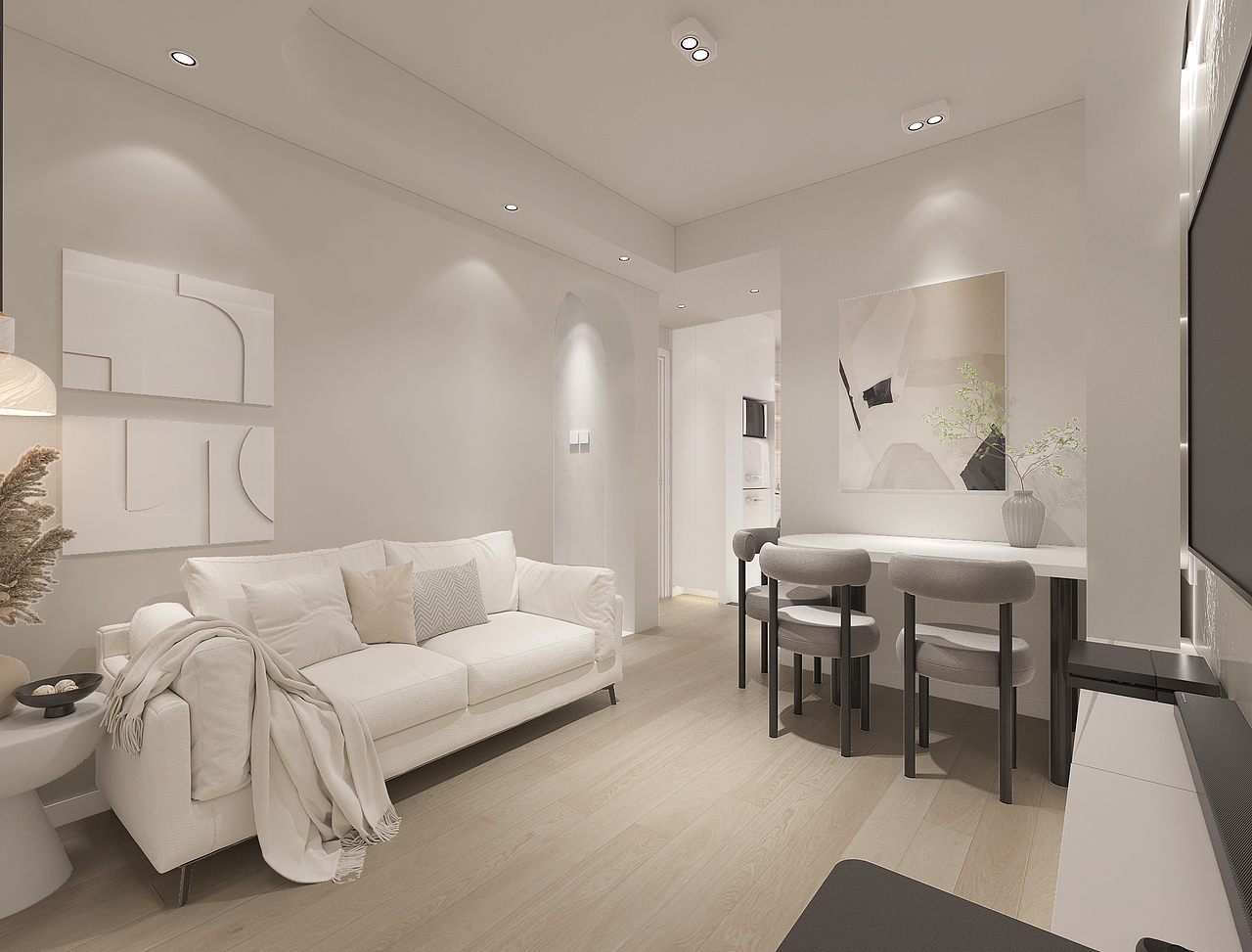 素雅简约小户型家装设计