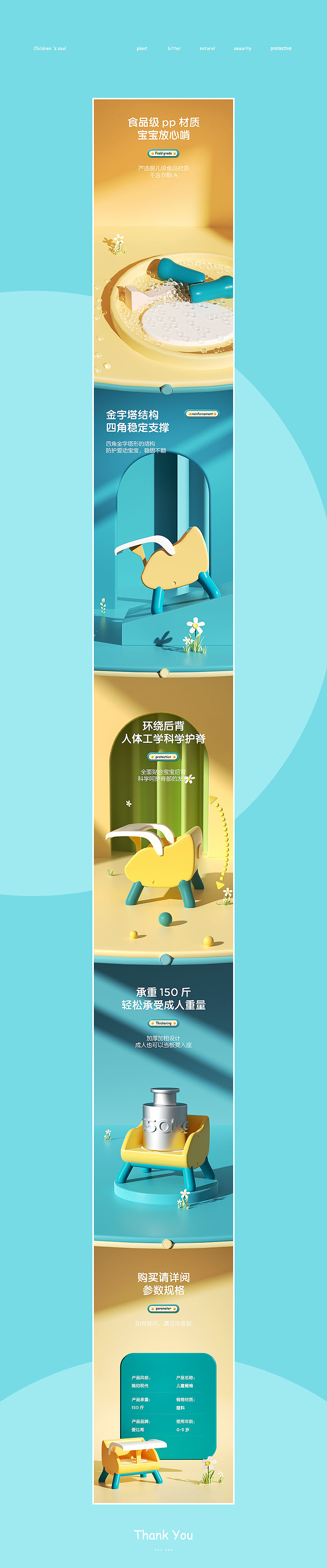 c4d母婴详情页（图ZMzM5ODc0MzI4） - 海报 - 站酷设计师软阮丫原创素材 - 站酷ZCOOL