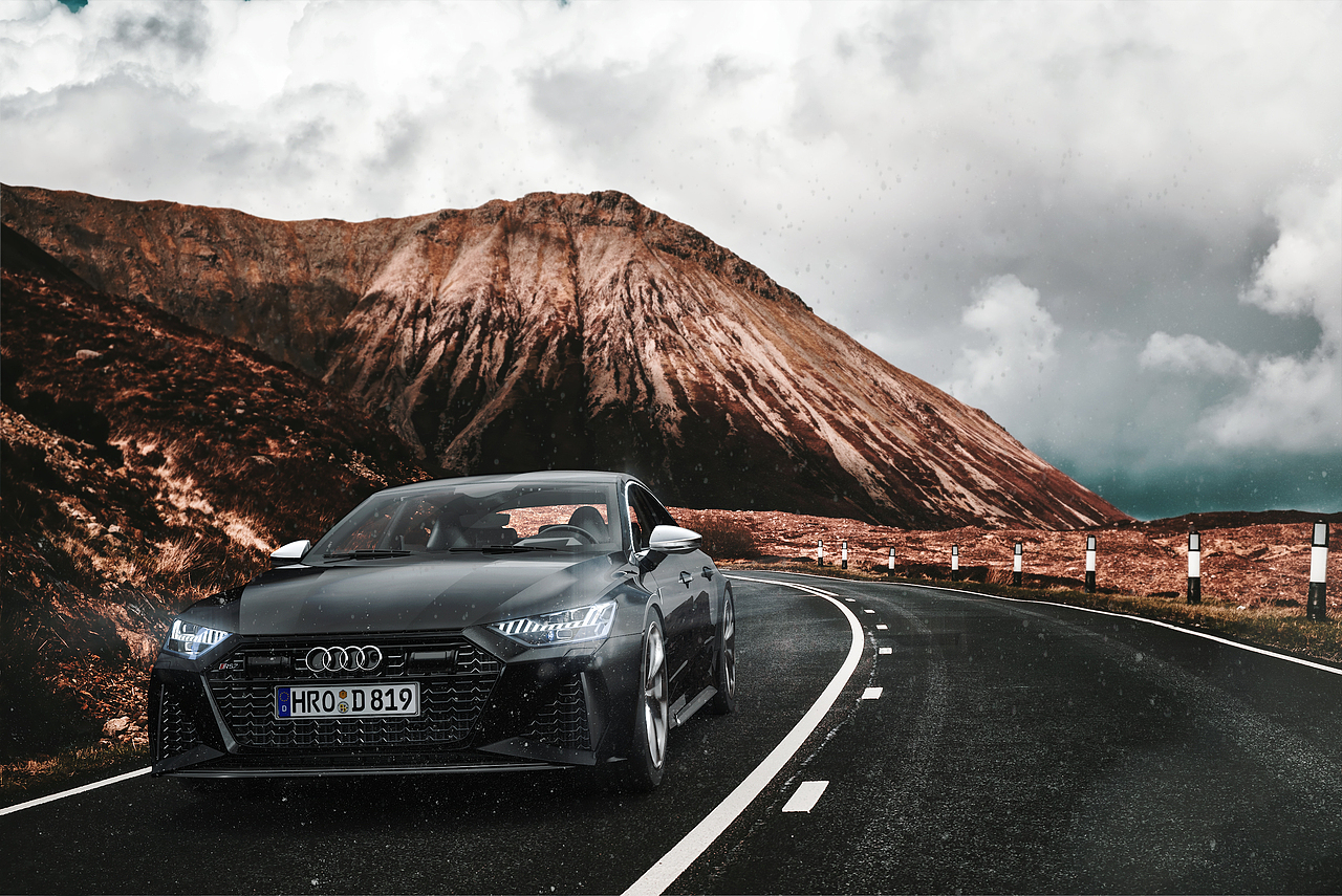 Audi RS7 Sportback（图ZMzE2Mzk1NjA0） - 机械/交通 - 站酷设计师ClavinLeung原创素材 - 站酷ZCOOL