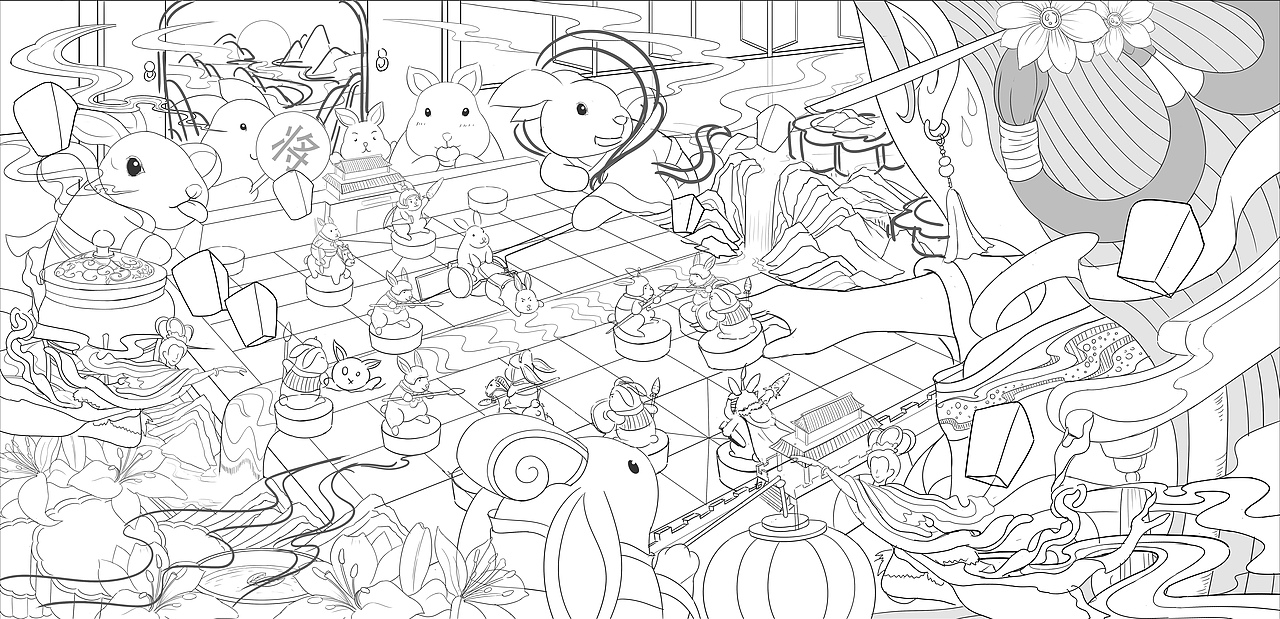 上半年国风插画作品合集