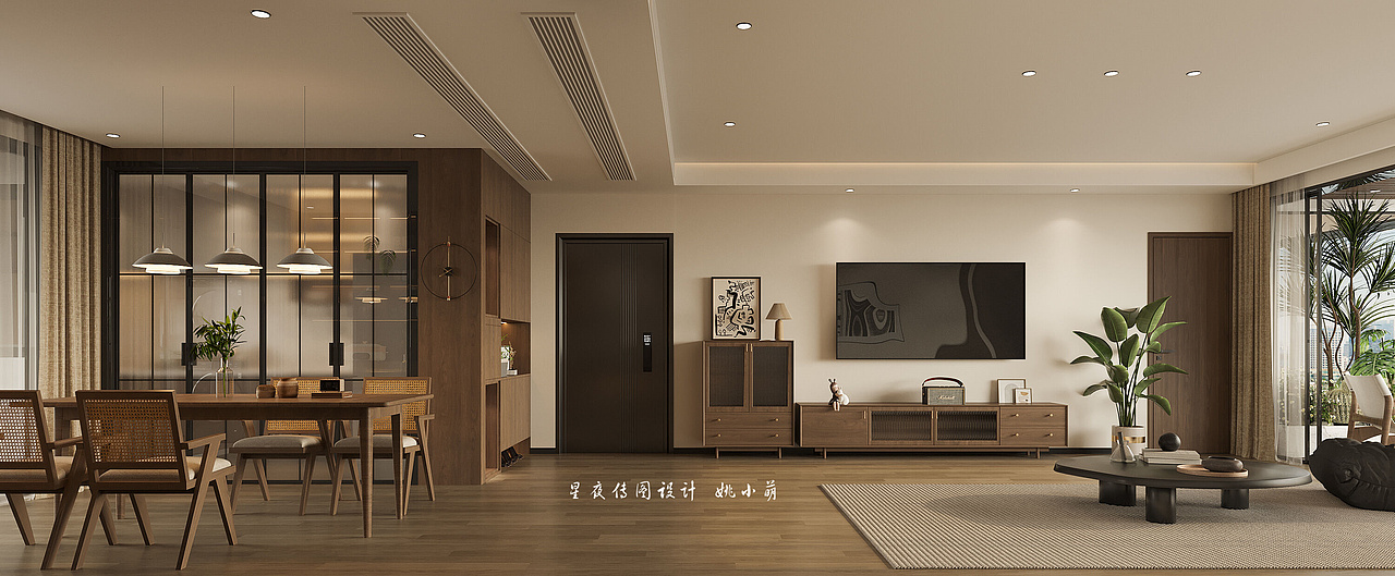 原木风格,打造简约自然的家居空间!