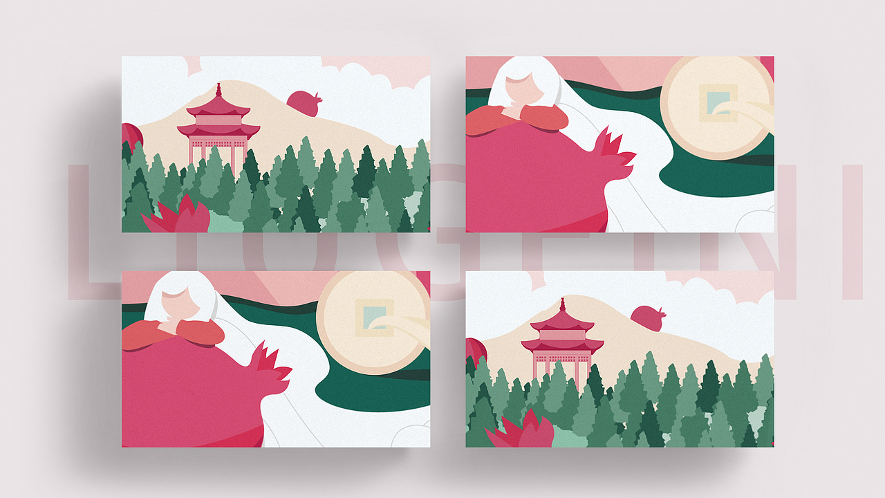 云南会泽盐水石榴创意包装设计（图ZMzQyNTYzMzc2） - 包装 - 站酷设计师LG工作室原创素材 - 站酷ZCOOL