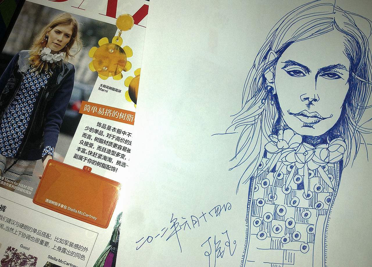 速写（随手乱画）（图ZMzA0MTM5Nzk2） - 艺术插画 - 站酷设计师学无止境的王钰原创素材 - 站酷ZCOOL
