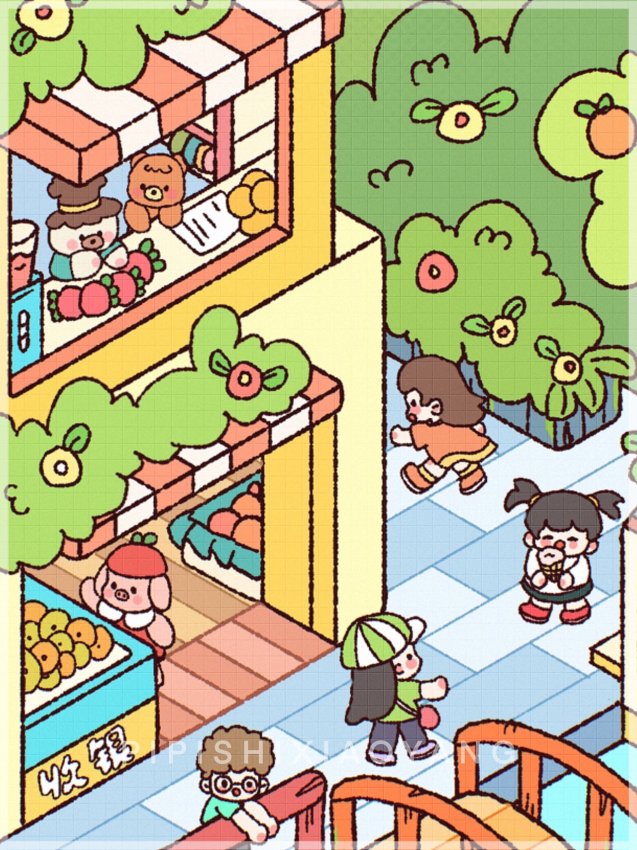 四季小屋场景合集（图ZMzUyODQwOTc2） - 创作习作 - 站酷设计师皮皮是小羊原创素材 - 站酷ZCOOL