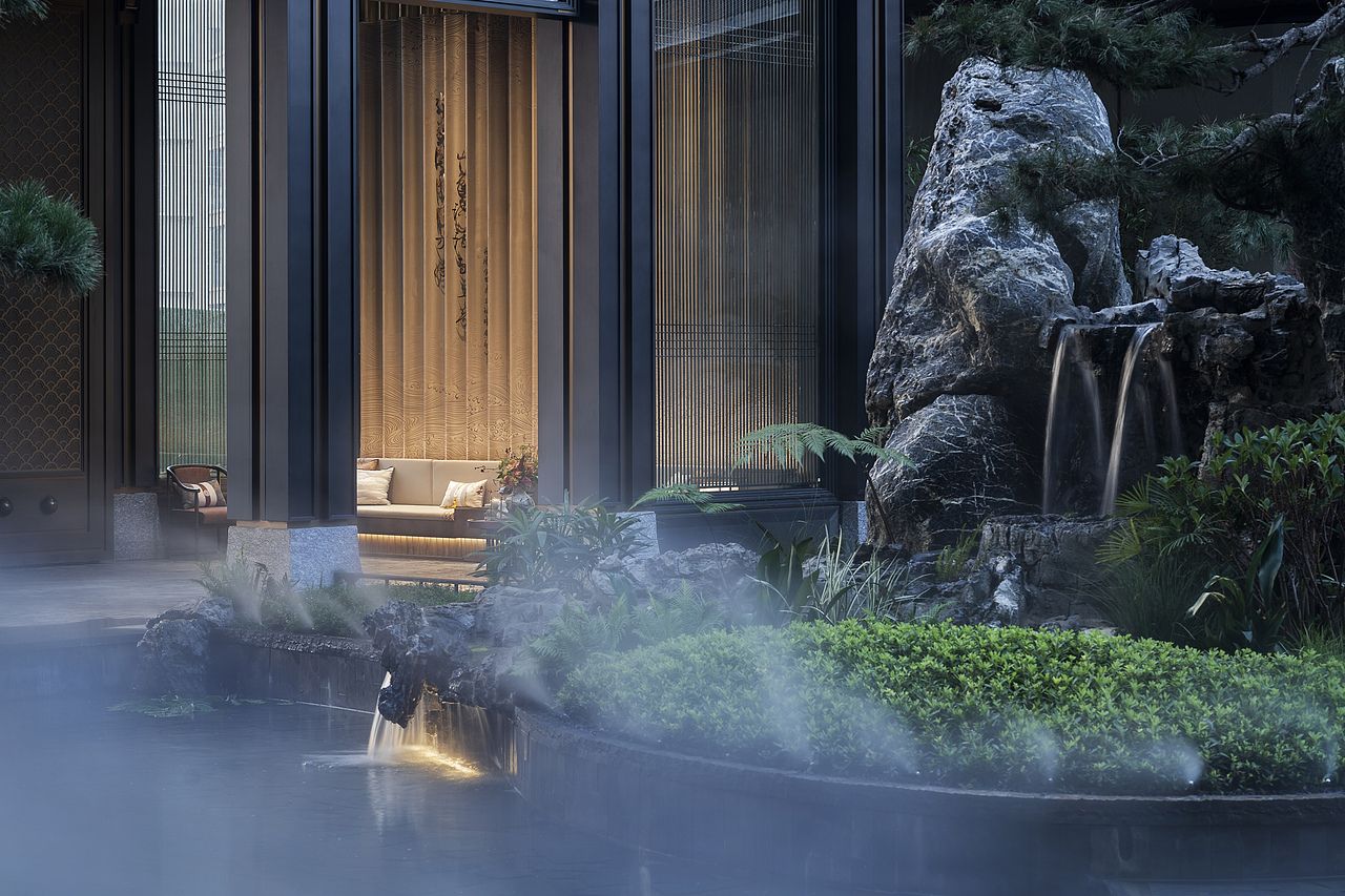 盘石设计 | 1300㎡中式设计，千年弦歌，续写宋代风雅（图ZMzI0ODg0NzEy） - 商业空间设计 - 站酷设计师深圳盘石设计原创素材 - 站酷ZCOOL