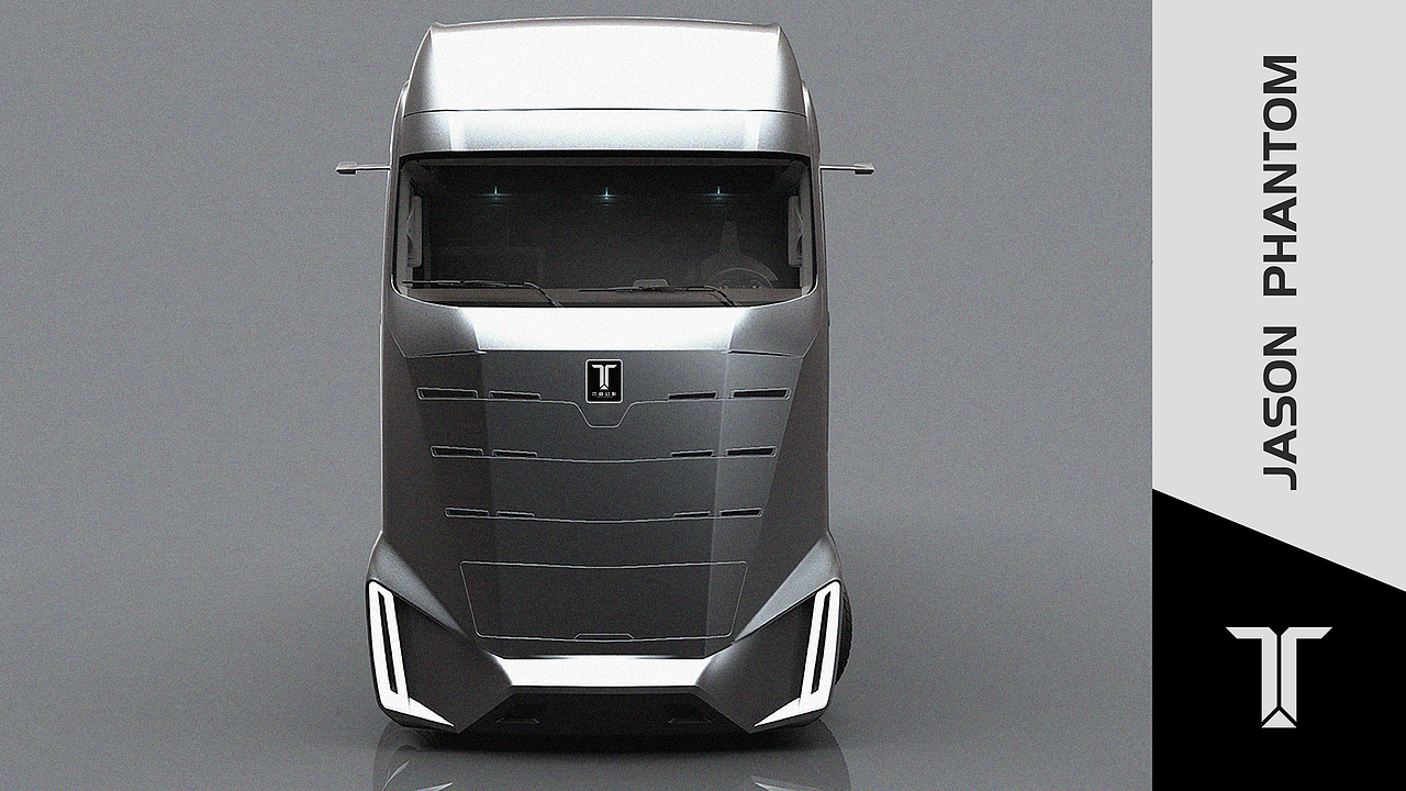 杰森幻影重卡房车品牌形象设计