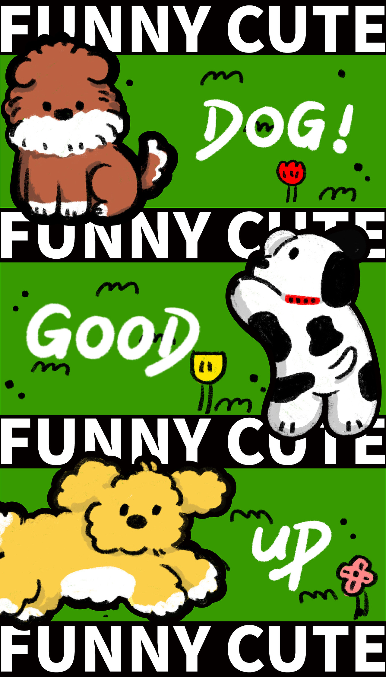 【原创插画】- 一起玩耍吧