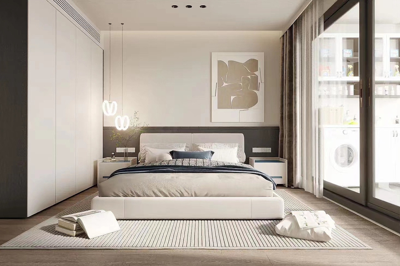 家装大平层效果图