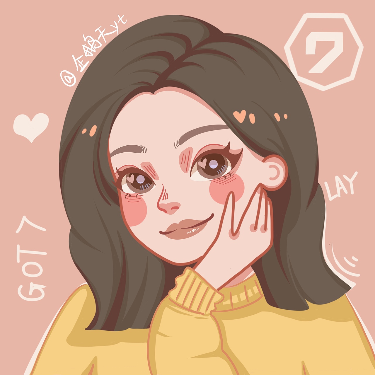 卡通人物绘制-插画（图ZMzA1MTEzODYw） - 创作习作 - 站酷设计师企鹅阿天原创素材 - 站酷ZCOOL