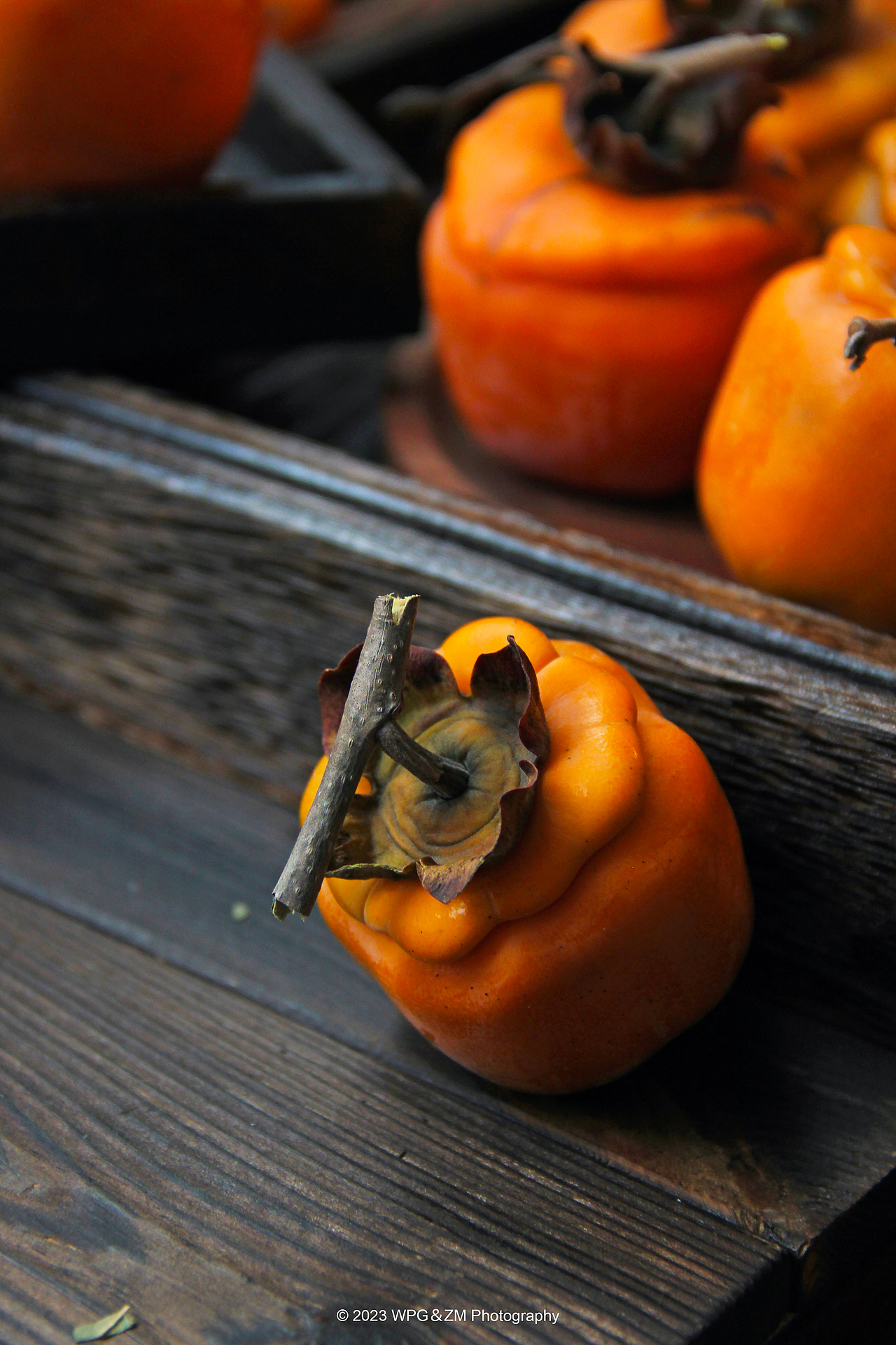 《 好柿成霜 》