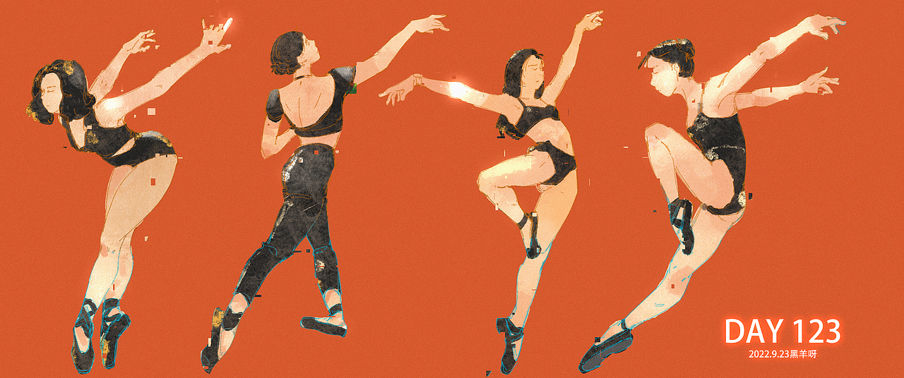 【人物隔日涂】101-172（图ZMzI2OTg4NDQ4） - 创作习作 - 站酷设计师黑羊呀原创素材 - 站酷ZCOOL