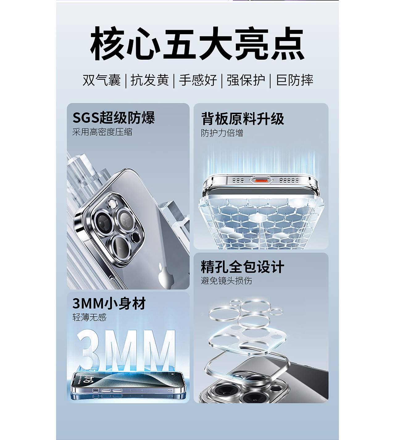 2023年皮纹 透明壳详情页*1