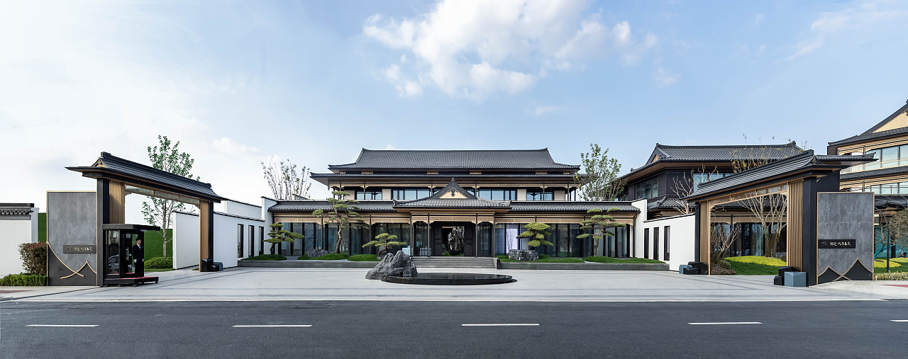 【栾波建筑摄影】蓝城｜宿迁桃李春风（图ZMzQwODMyMTI4） - 环境/建筑摄影 - 站酷设计师建筑摄影师栾波原创素材 - 站酷ZCOOL