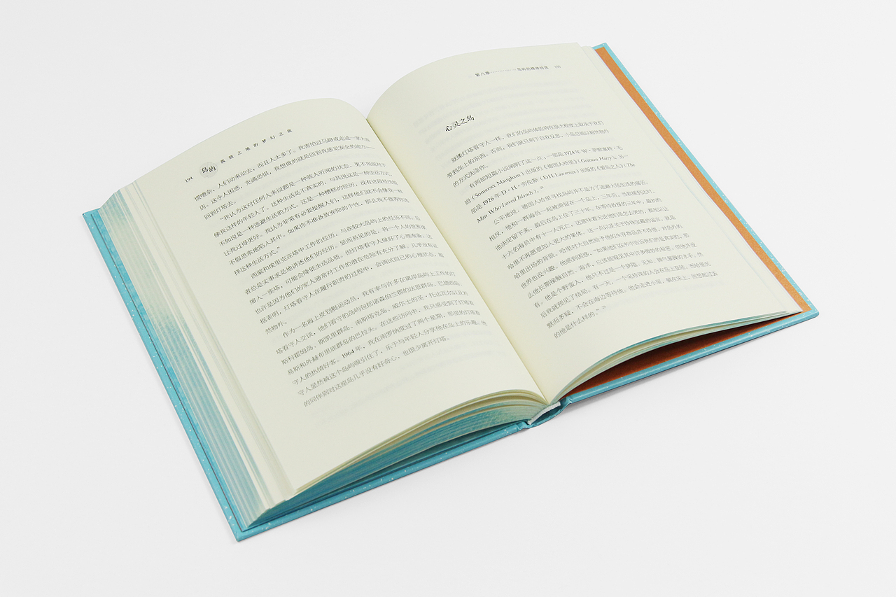 书籍设计-《岛屿|孤独之地的梦幻之旅》