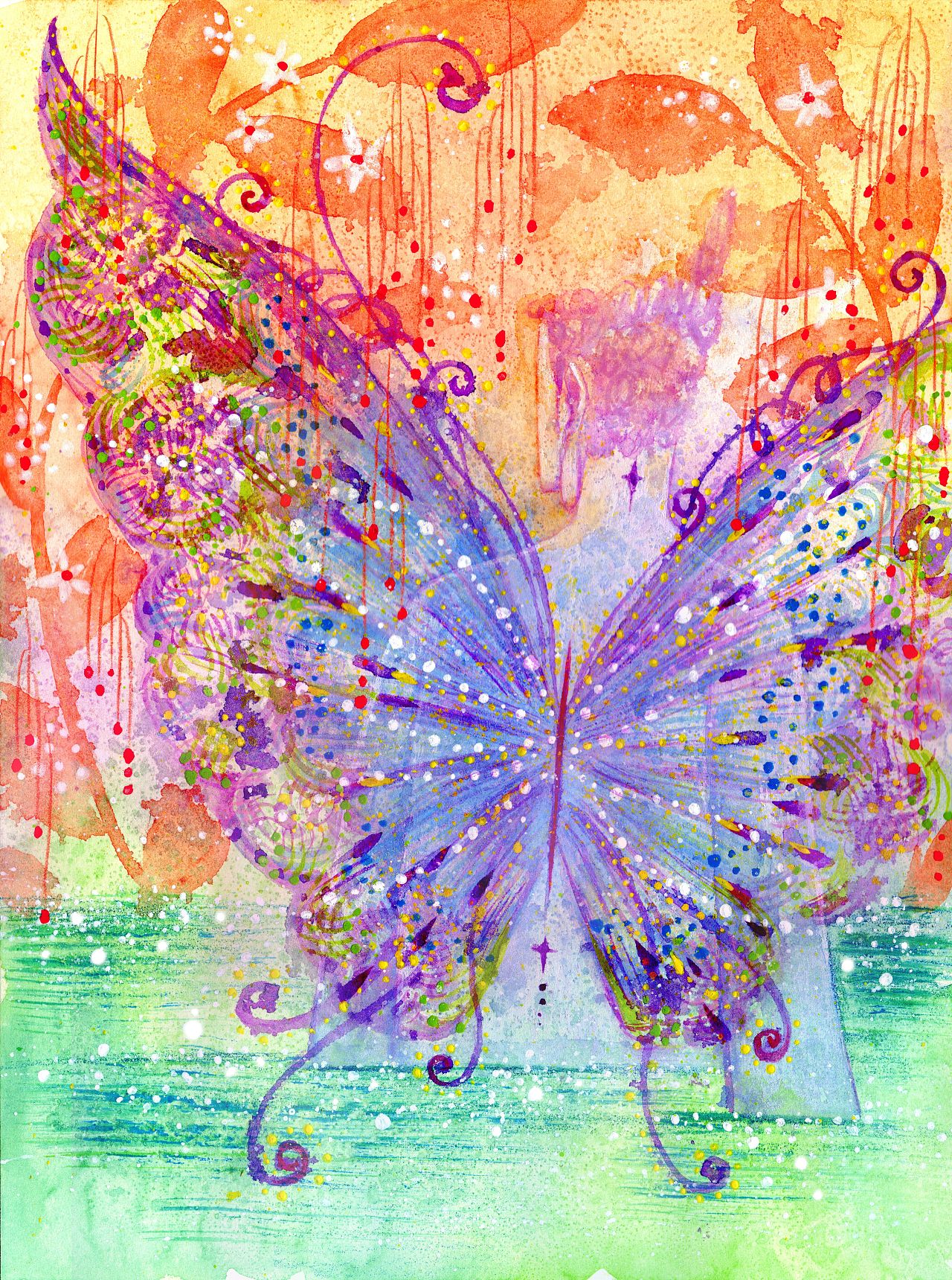 《万物繁花》佟彤个人插画展(系列作品篇)(图ZMzY5MjExOTQw) - 艺术插画 - 站酷设计师佟彤ART原创素材 - 站酷ZCOOL