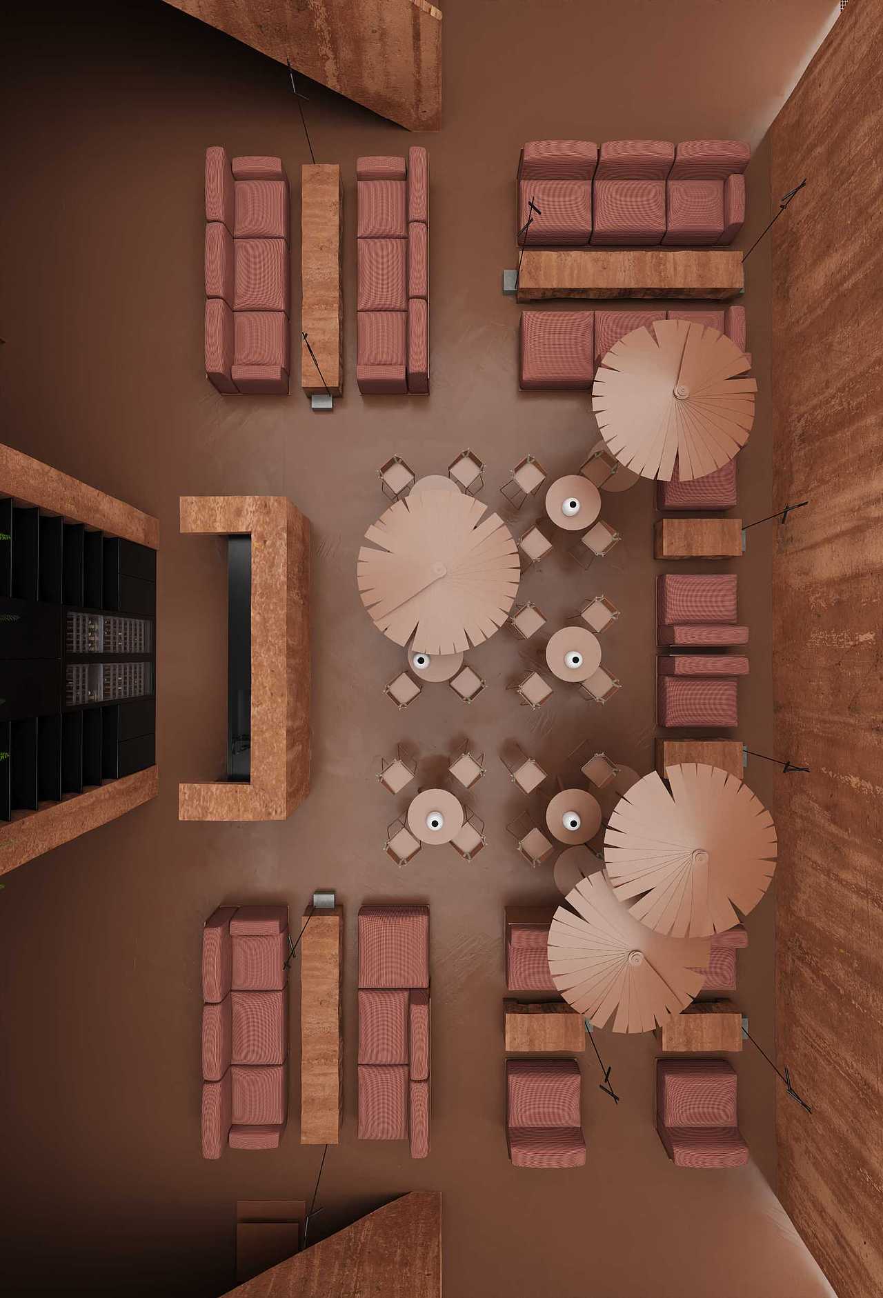 藏身在雨林的餐廳