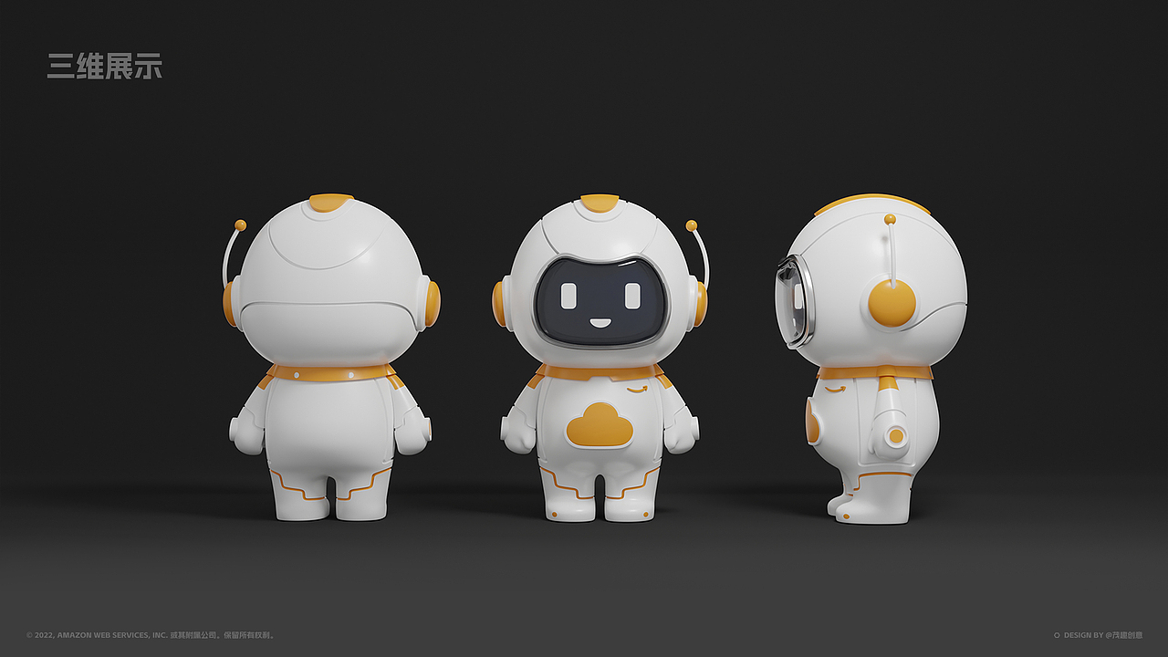 亚马逊云科技系列盲盒IP设计