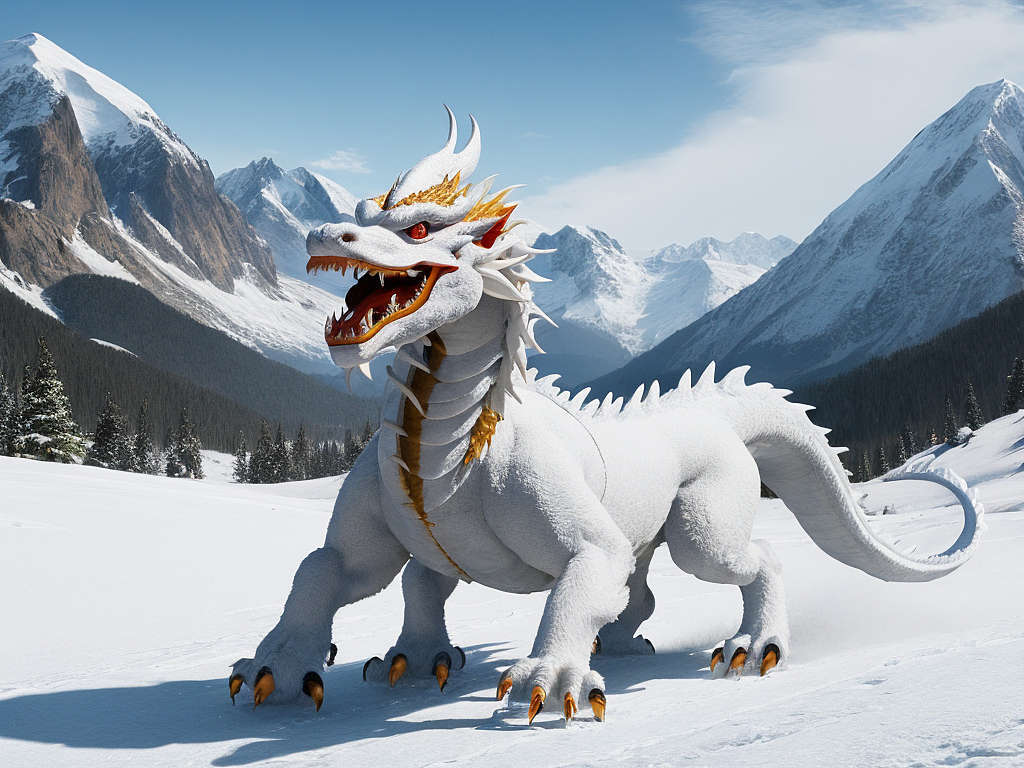 龙的图案和 案例应用