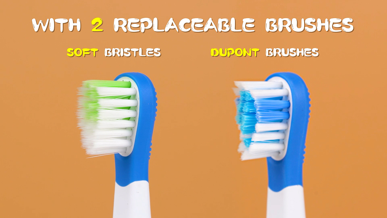 儿童牙刷主图视频-纯色背景版