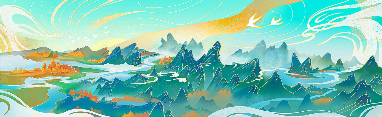 《桂木成林》插画——毕业设计